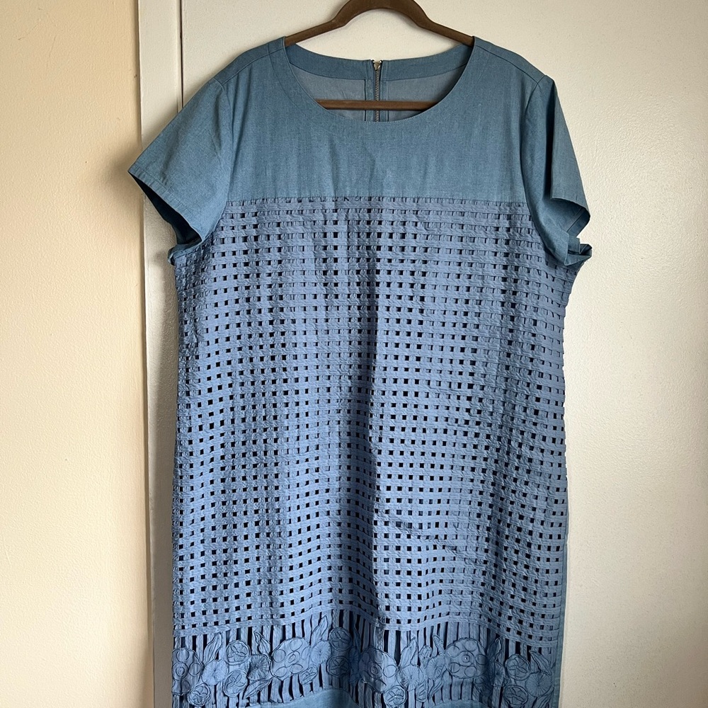Blue Midi Dress